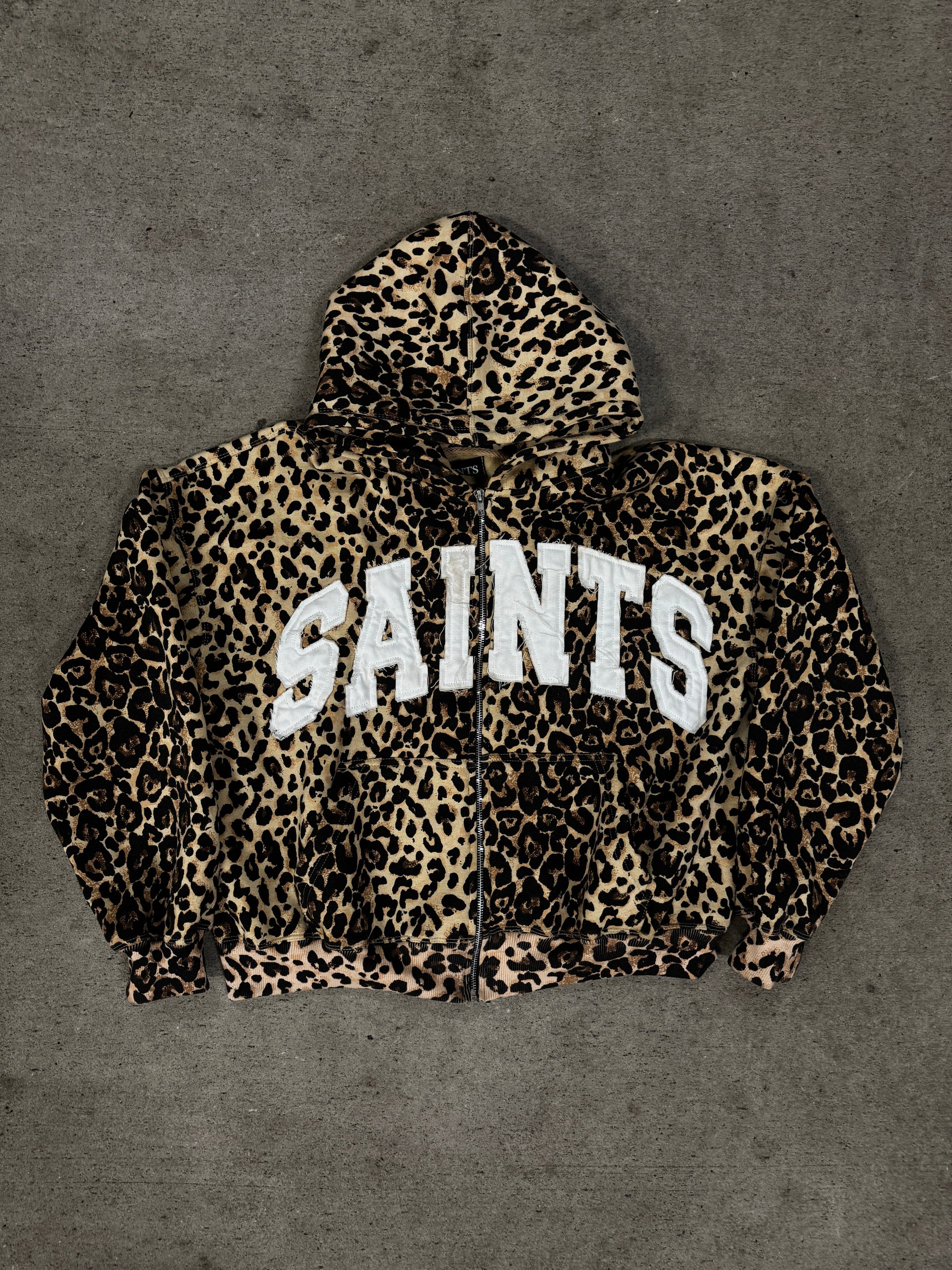 Cheetah Print “SAINTS” Hoodie