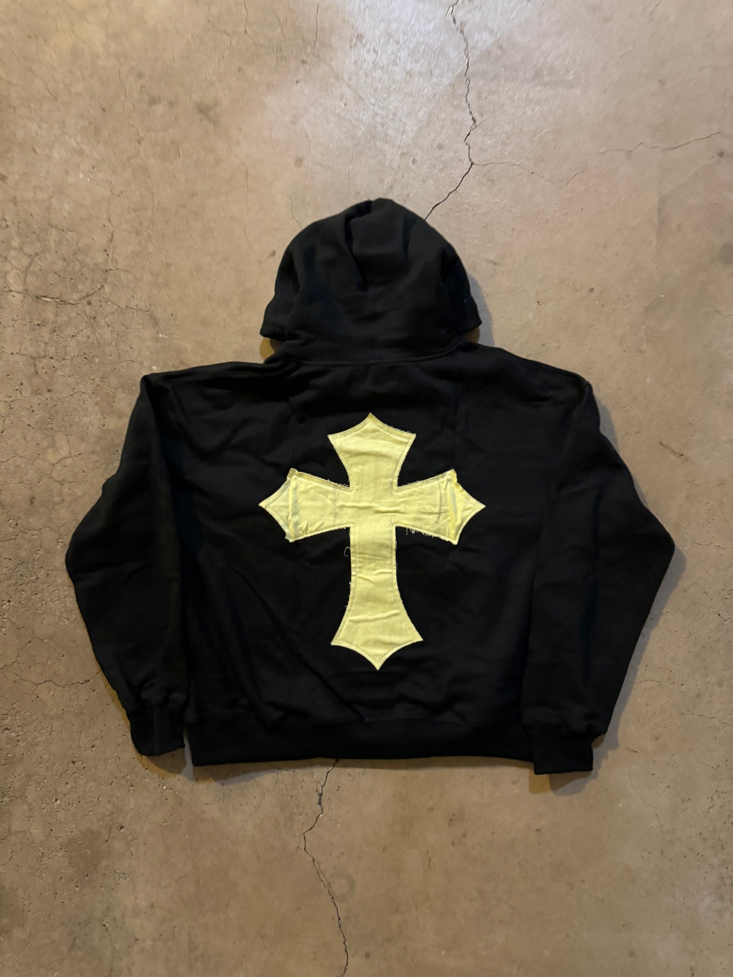 BLACK “SAINTS” HOODIE