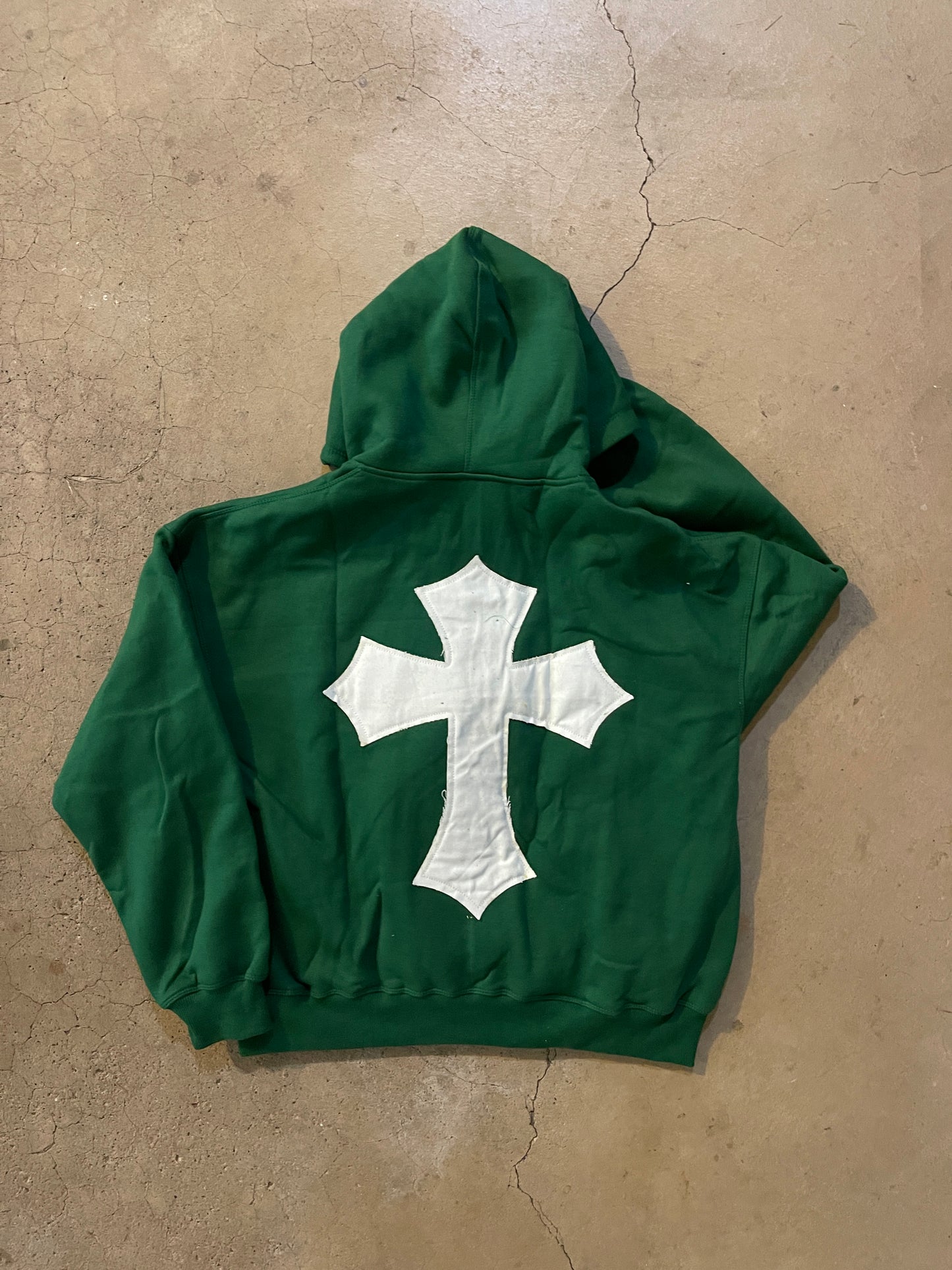 GREEN “SAINTS” HOODIE