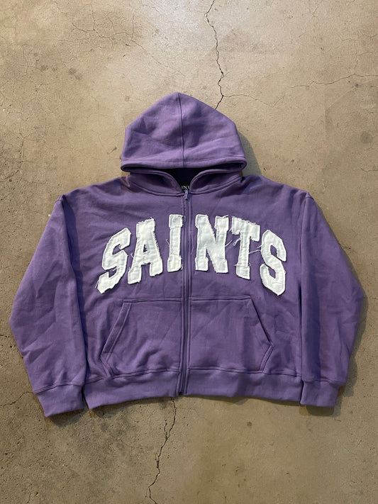 PURPLE "SAINTS" HOODIE