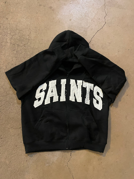 BLACK&WHITE (YIN) “SAINTS” HOODIE