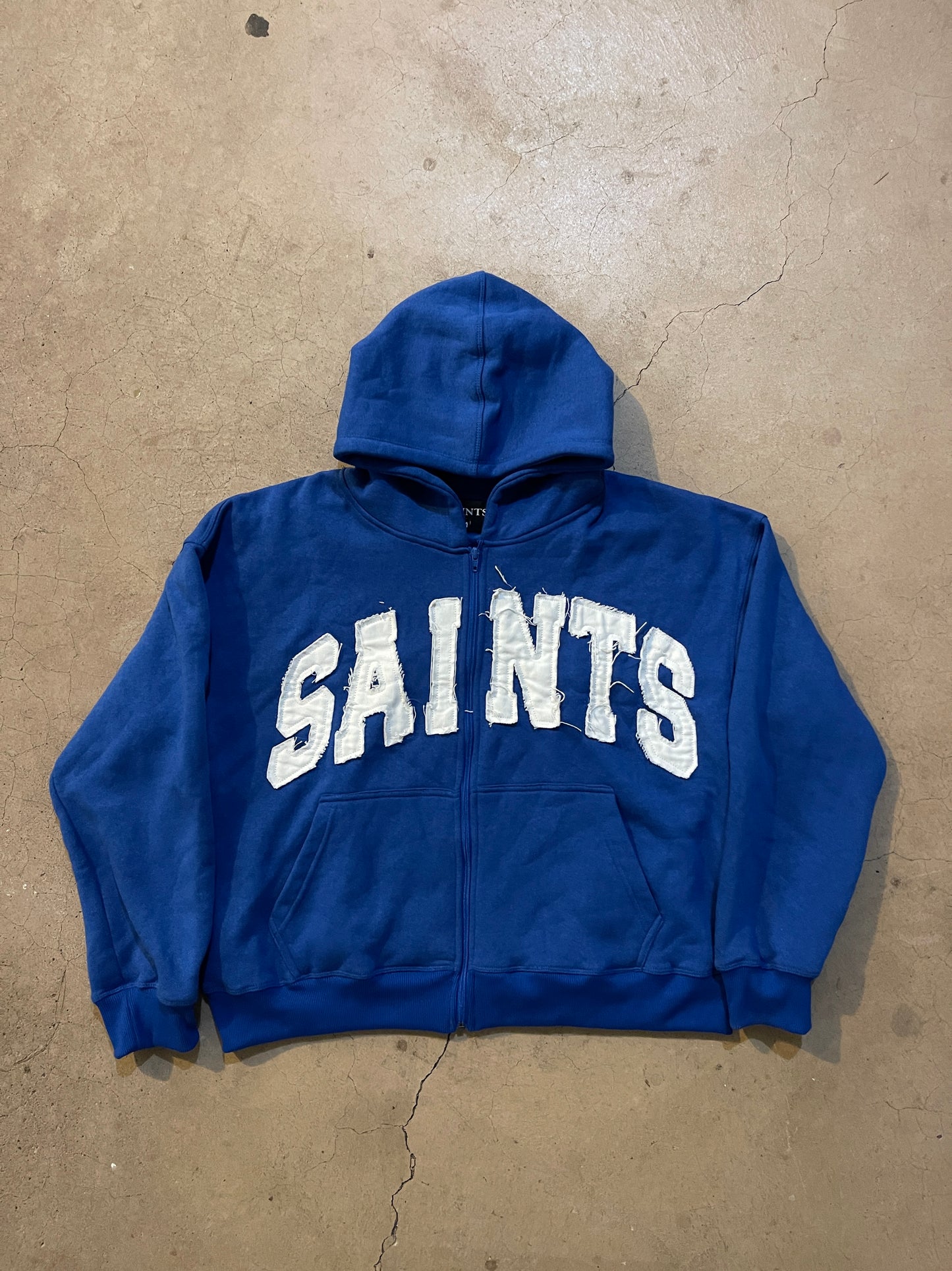 BLUE "SAINTS" HOODIE