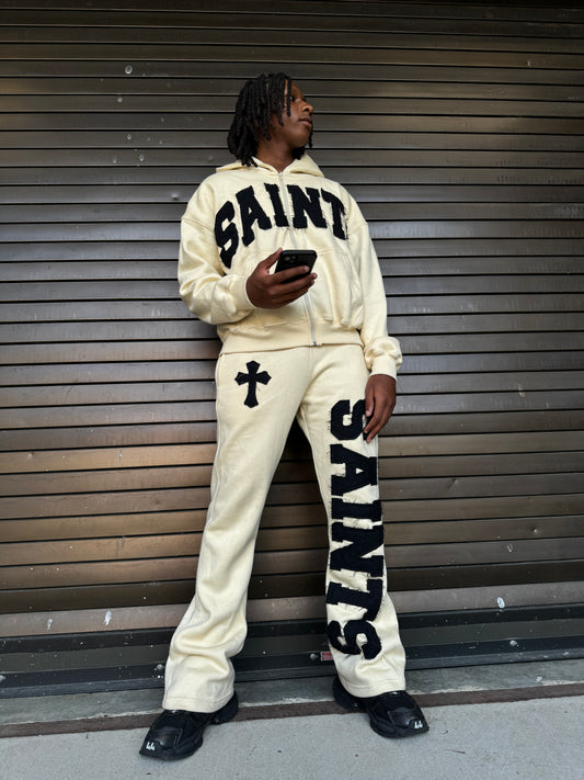 CREAM x BLACK LETTER “SAINTS” HOODIE