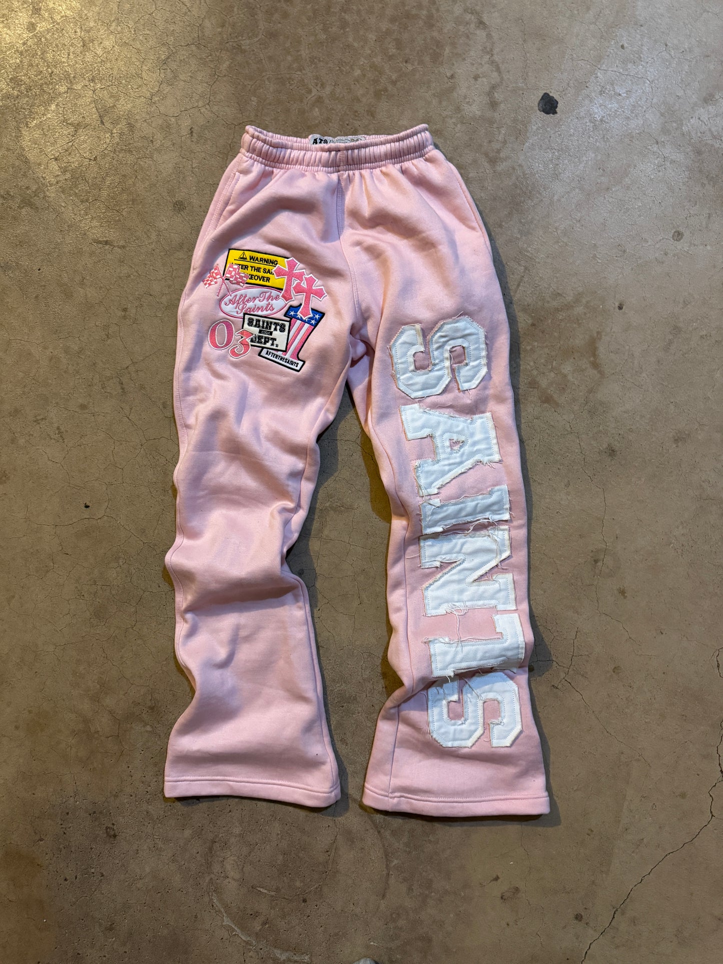 PATCHWORK PINK ATS FLARES