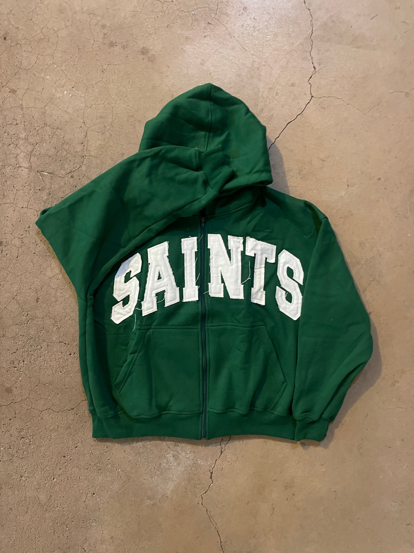 GREEN “SAINTS” HOODIE